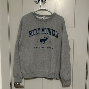 Jerzees Gray Crewneck Sweater